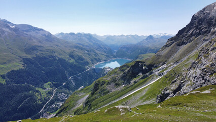 Lac du chevril - Tignes - Drone