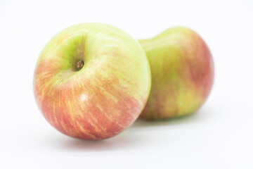 red apple isolate on white background