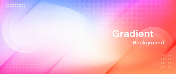 Fototapeta premium Abstract gradient background with grainy texture 
