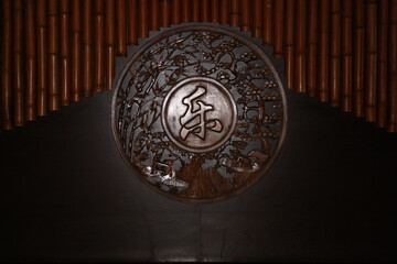 foto of china symbol on metallic shield