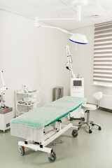 Operating room in medical aesthetic medical clinic