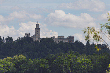 castle in the woods