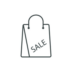 shopping bag icons  symbol vector elements for infographic web