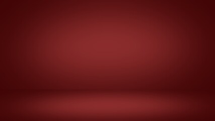 Abstract red background for display your products color smooth background