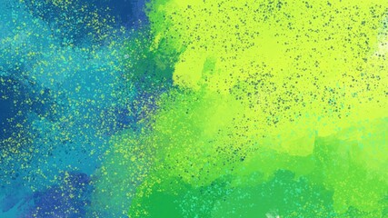 Fototapeta premium Abstract background blue and green texture image brush paint painting