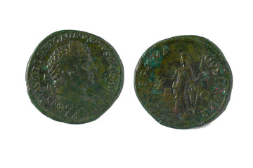 Roman coin - Roman Sestertius of the Empire