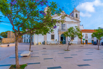 Parish church of Santa Maria at Portuguese town Lagos