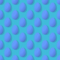 Easter seamless pattern with eggs for wallpaper and fabrics and textiles and packaging and gifts 