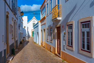 Narrow street in the old part of Portuguese Alte