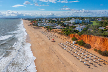 Praia de Vale do Lobo in Portugal