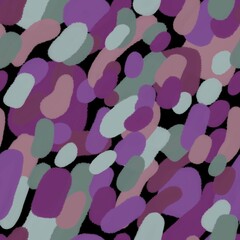 Seamless polka dots pattern for fabrics and textiles and packaging and gifts and cards and linens