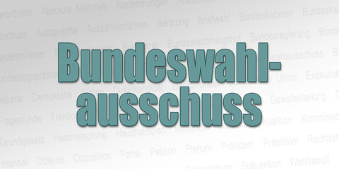 Politischer Begriff - Bundeswahlausschuss