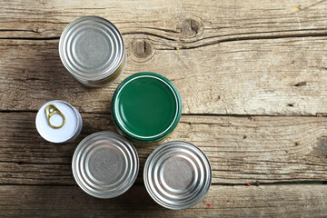 Canned corn, peas, beans