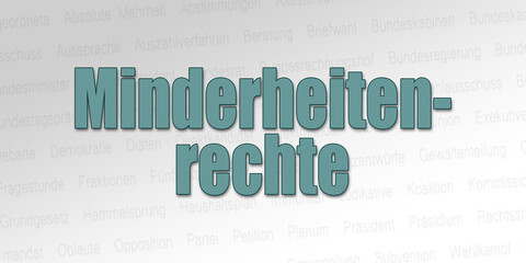 Politischer Begriff - Minderheitenrechte
