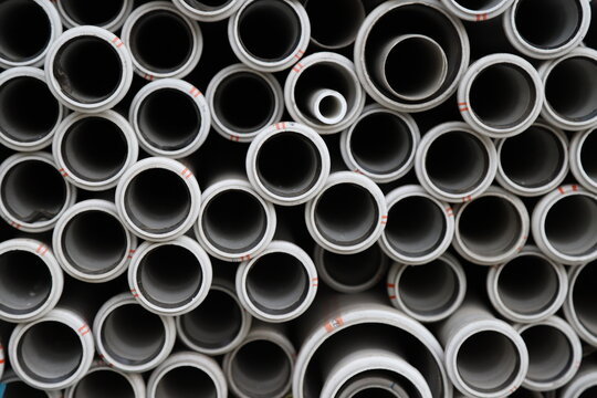 stack of steel pipes