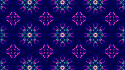 Fototapeta premium mandala kaleidoscope background. Circular pattern in form of mandala for Henna, Mehndi, tattoo, decoration. Decorative ornament in ethnic oriental style. Coloring book page. 