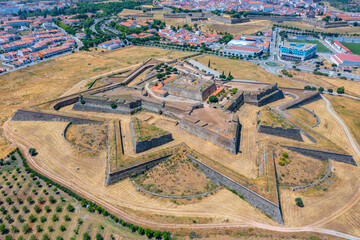 Fort of Saint Luzia in Portuguese town Elvas