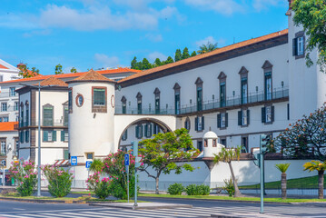 Palacio de Sao Lourenco at Portuguese town Funchal