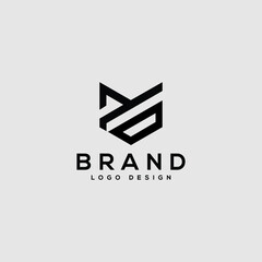 logo for company
concept creative logo Creative Initials Letters (MD)