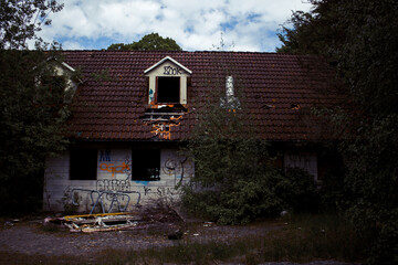 old abandoned house