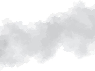 水彩テクスチャの背景素材　グレー　墨