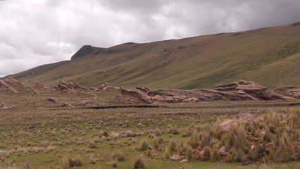 landscape with mountains