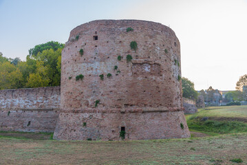 Castle in Italian town Ravenna