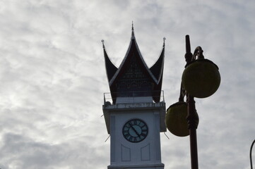 big ben with local wisdom, commonly called jam gadang