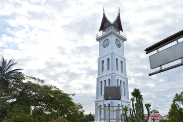 big ben with local wisdom, commonly called jam gadang