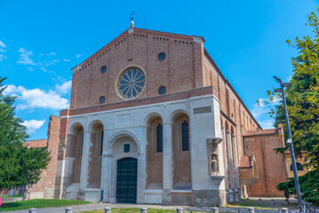 Chiesa degli Eremitani in Italian town Padua