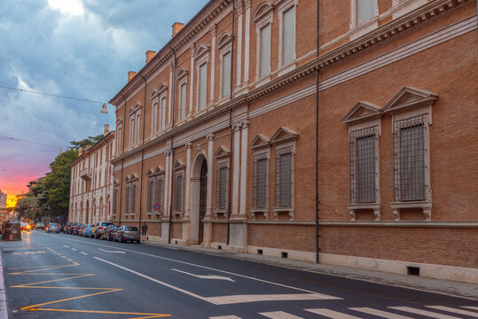 Palazzo Massari in Italian town Ferrara