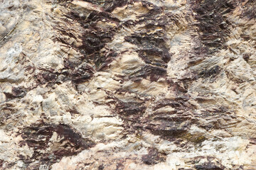 Natural Rough White Sandstone Weathered Rock Face