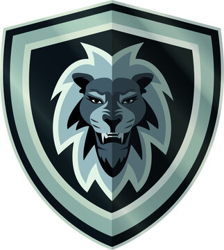 lion head shield