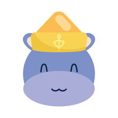 sailor hippo icon