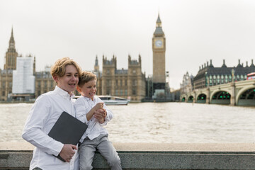 Fototapeta premium Tourist in London