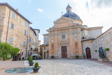 Sanctuary Chiesa Nuova in Assisi, Italy