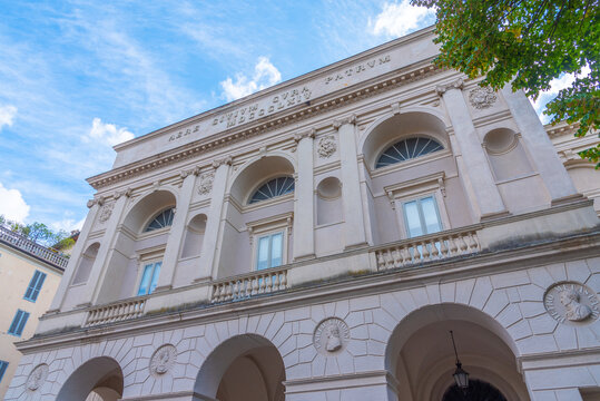 Teatro Nuovo In Italian Town Spoleto