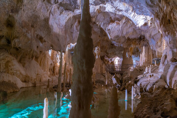 Grotte di Frasassi caves in Italy