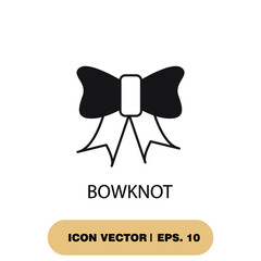 bowknot icons  symbol vector elements for infographic web