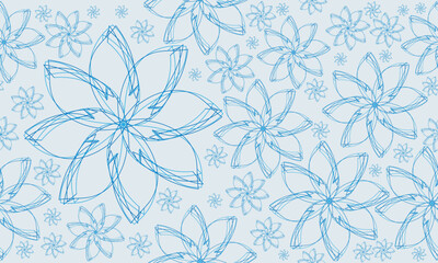floral pattern illustration.abstract floral background