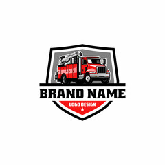 repair and service truck logo vector  © winana