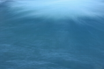 Fototapeta premium water surface of a blue river
