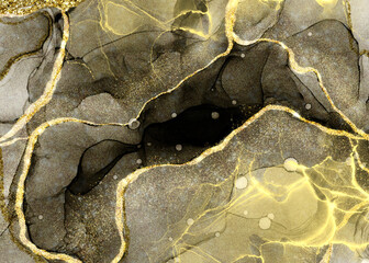 classy alcohol ink luxury painting for wallpaper