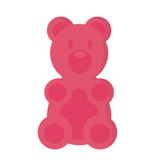 Fototapeta na wymiar gummy bear icon