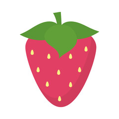 Fototapeta premium strawberry fruit icon