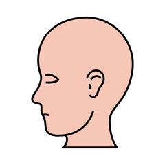 human head profile
