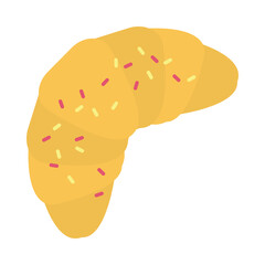 sweet croissant icon