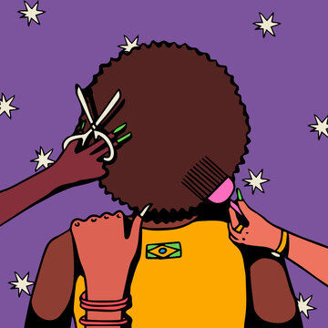 Afro Hairstyle