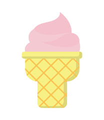 soft ice cream cone