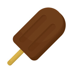 chocolate ice lolly